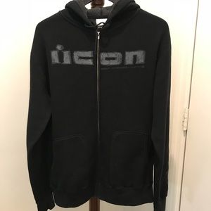 ICON Motorsport zip up hoodie